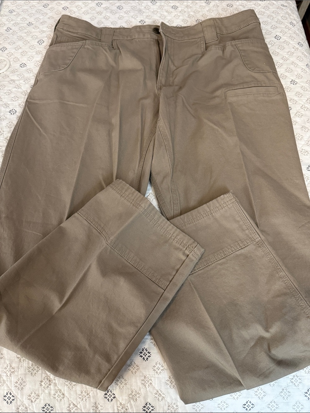 Men's Casual Noble Pants in Light Brown
